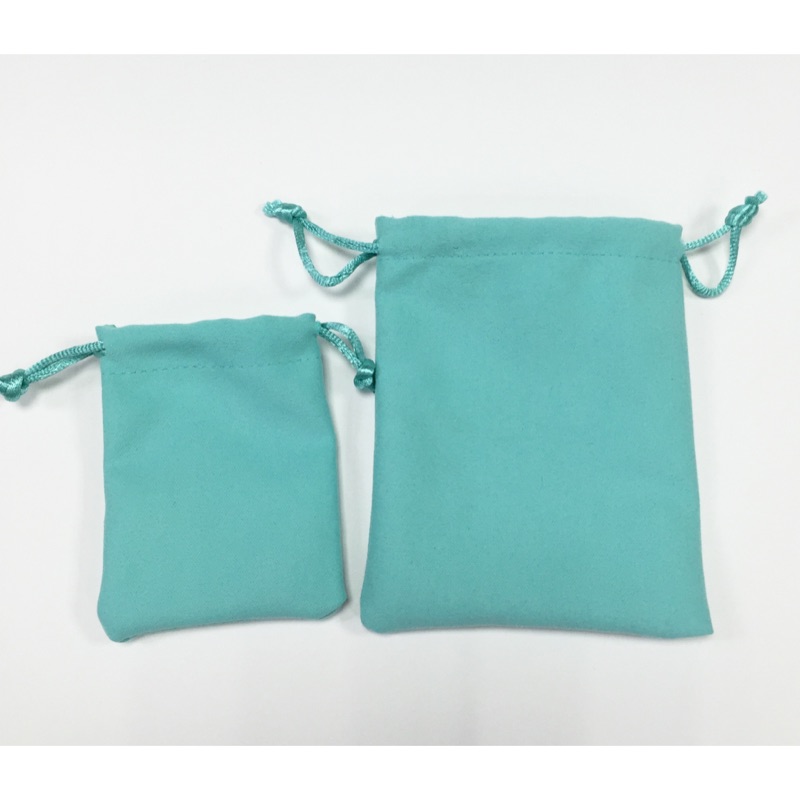 絨布袋  束口袋  飾品收納袋  類麂皮絨材質T綠