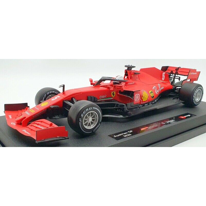 【名車館】Bburago Ferrari SF1000 Austrian GP 2020 S.Vettel 1/18