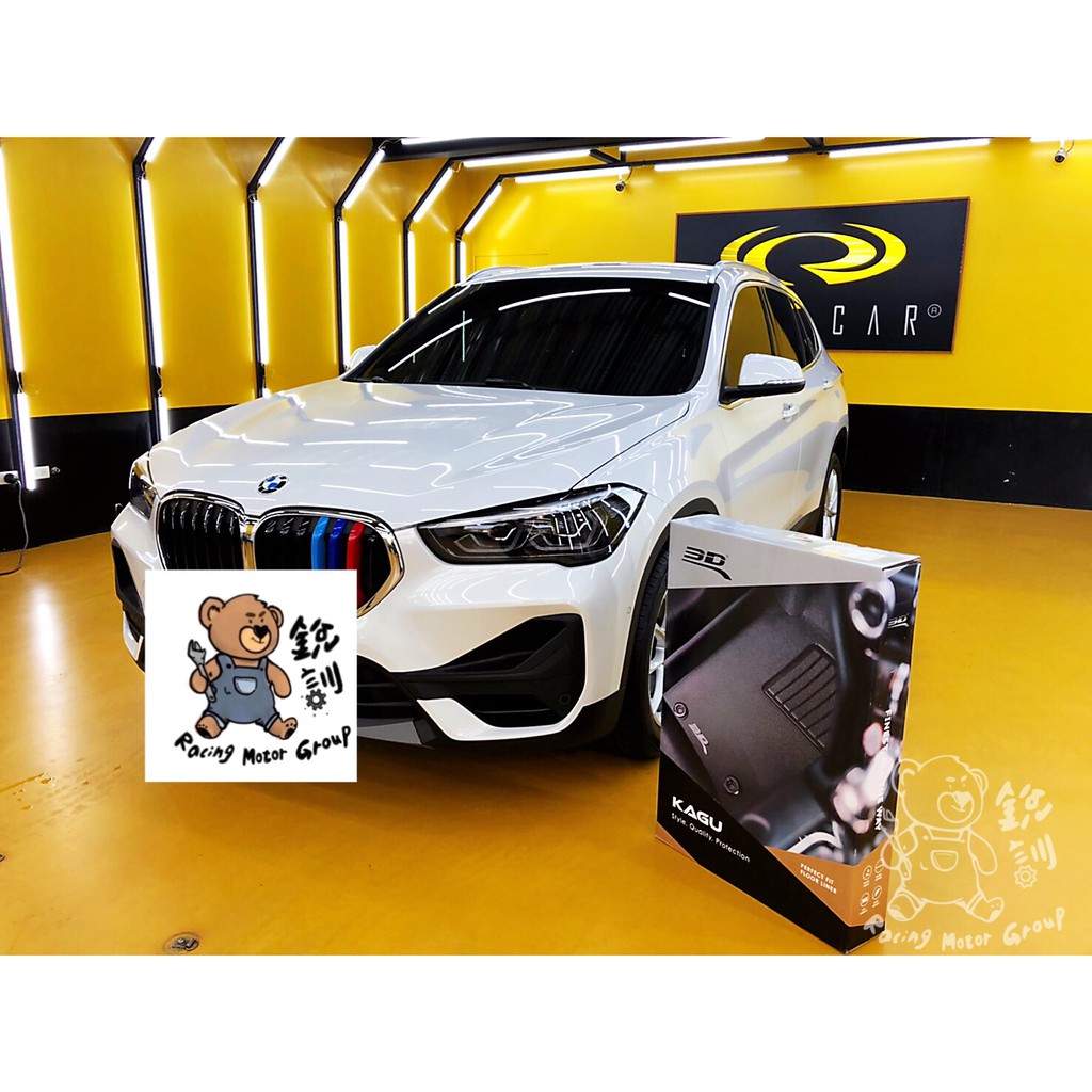 銳訓汽車配件精品 BMW F48 X1 安裝3D卡固立體汽車踏墊(黑) G05 G06 X5 X6 X4 G01