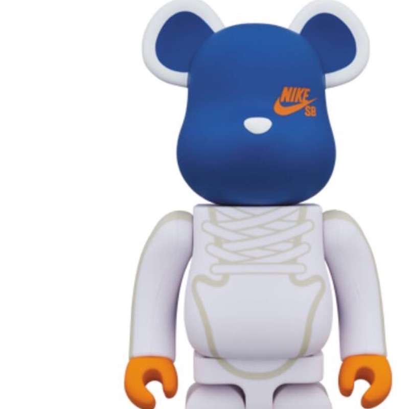 Nike sb 限量公仔 小熊一代 be@rbrick 400%&amp;100% 庫柏力克