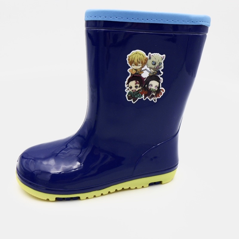 JB~鬼滅之刃雨鞋 兒童雨鞋 台灣製造 NO.L7415藍色