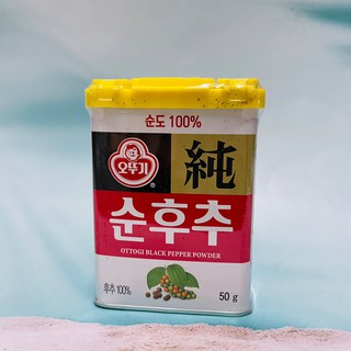 韓國 逢國食品 不倒翁 純胡椒粉 100%胡椒粉 50𝐠 黑胡椒100%