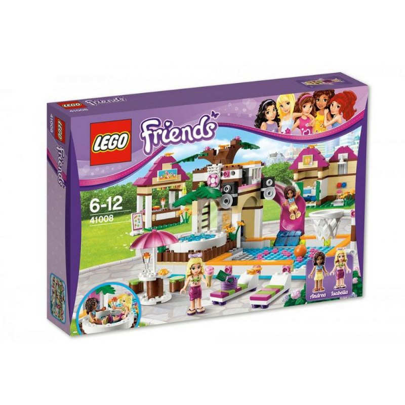 lego 樂高 FRIENDS 好朋友系列 41008 心湖城 游泳池