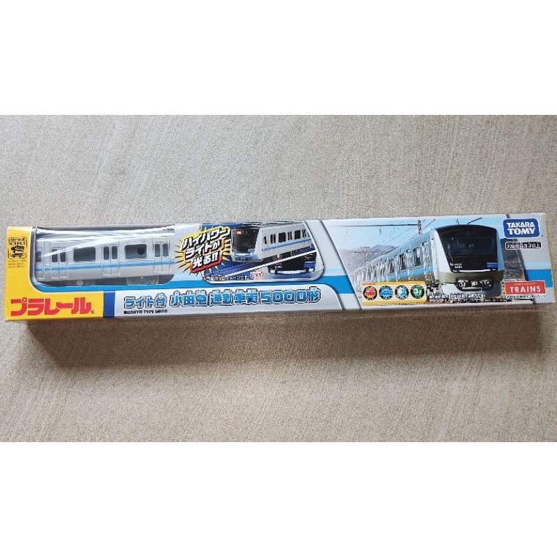 TOMY PLARAIL 多美火車鐵道王國 (車頭燈)小田急通勤電車5000形 (限定)