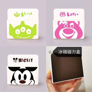 現貨 迪士尼 玩具總動員 三眼怪 熊抱哥 米奇 冰箱 磁鐵 收納盒