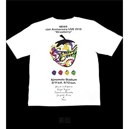 特價現貨全新news 15周年演唱會 T恤 增田貴久加藤成亮小山慶一郎 蝦皮購物