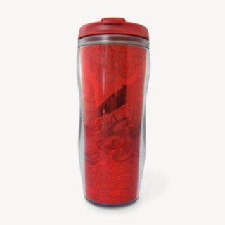 真藏館] Starbucks 星巴克 2012 日本新年限定 紅色隨行杯(350ml)