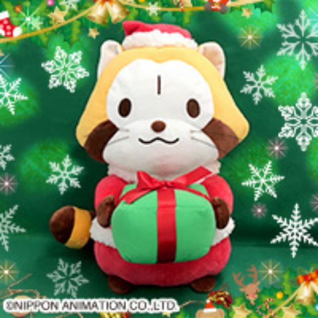 ☆瘋娃舖☆ Rascal 小浣熊 拉斯卡爾 世界名作劇場 聖誕小浣熊 聖誕限定款 正版小浣熊 小浣熊娃娃