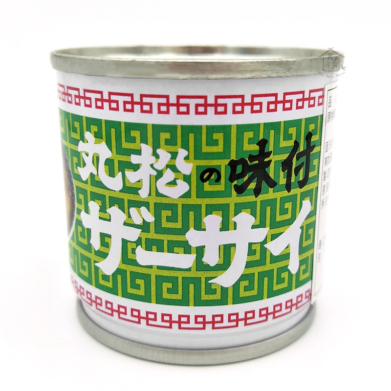 丸松 味付 榨菜罐 80g 榨菜缶 榨菜 罐頭 日本進口