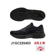 【一軍棒球專賣店】美津濃男慢跑鞋黑 J1GC220403(3780)