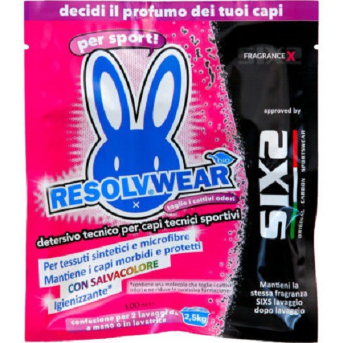 義大利SIXS 香氛機能洗衣精 RESOLVWEAR 100ml*3包裝