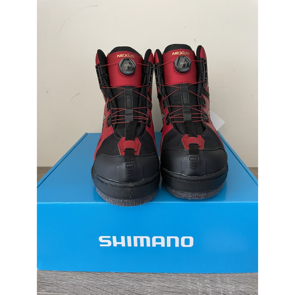 🔥【台南平昇釣具】🔥 SHIMANO GORE-TEX・FIREBLOOD FS-176S 防滑鞋可換底 防潑水紅色