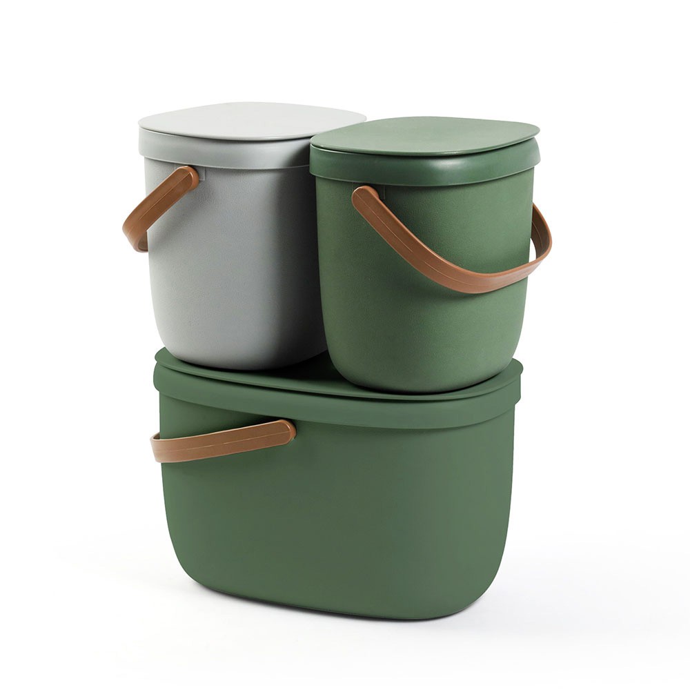【QUALY】食物回收桶7L/3.5L - 共4款《屋外生活》廚餘桶