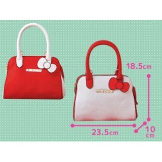 日本空運 景品 三麗鷗 Hello Kitty Ribbon Bag 手提包 肩包 化妝包 生日禮物 情人節禮物