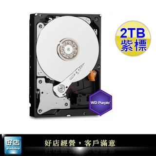 【好店】全新 WD 威騰 2TB 2T 紫標 監控硬碟 電腦硬碟 主機硬碟 內接式硬碟 桌機硬碟