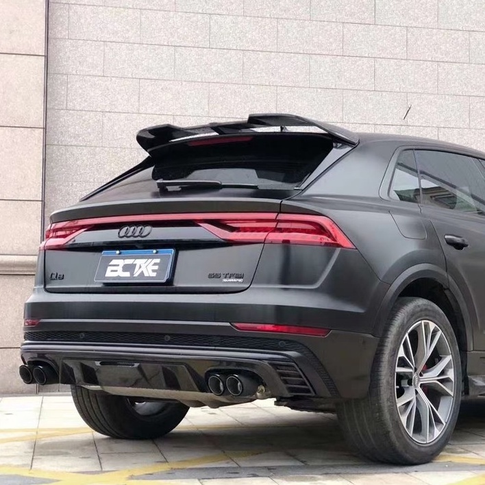 宗蒼車身設計 - 奧迪 Q8 升級 碳纖維 尾翼 頂翼 後上尾翼 Carbon Audi SQ8 RSQ8