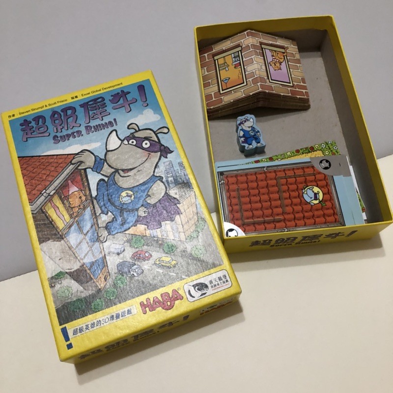 ［二手］桌遊 超級犀牛Super Rhino