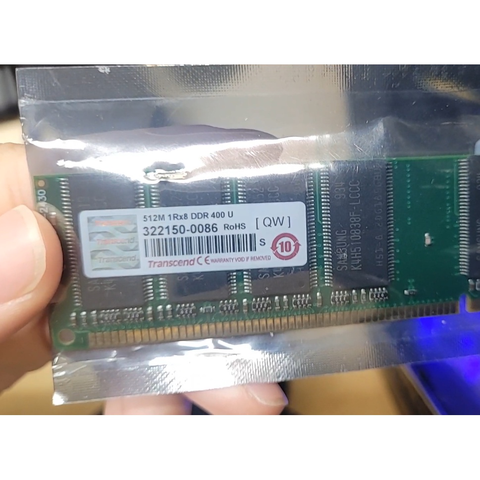 創見 DDR 400 512MB  (RMA新品)  醫療器材 伴唱機 工業電腦 RAM記憶體