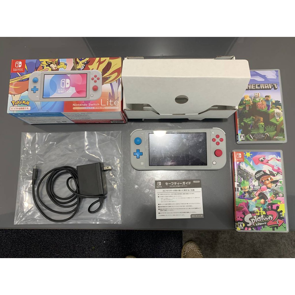 比比昂 寶可夢 スイッチライトポケモン ザシアン ザマゼンタ ソフト付き スプラトゥーン2 マイ 蝦皮購物