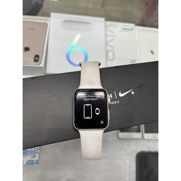 瑕疵Apple Watch Series 3 Nike+ 42mm太空灰 蘋果手錶