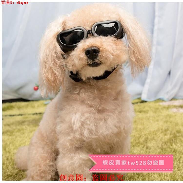 精品狗狗眼鏡寵物眼鏡狗眼鏡寵物太陽鏡擋風鏡墨鏡小型犬專用護目鏡狗狗裝扮飾品 創意園 蝦皮購物