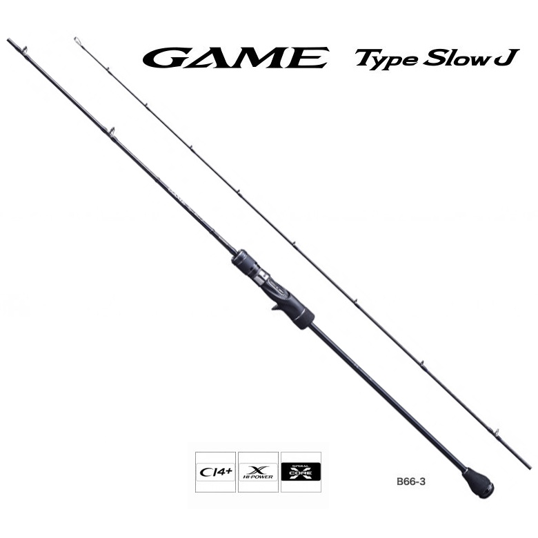 生まれのブランドで 美品 B66-3 J Slow Type GAME - ロッド 生まれのブランドで 美品 B66-3 J Slow Type GAME - ロッド