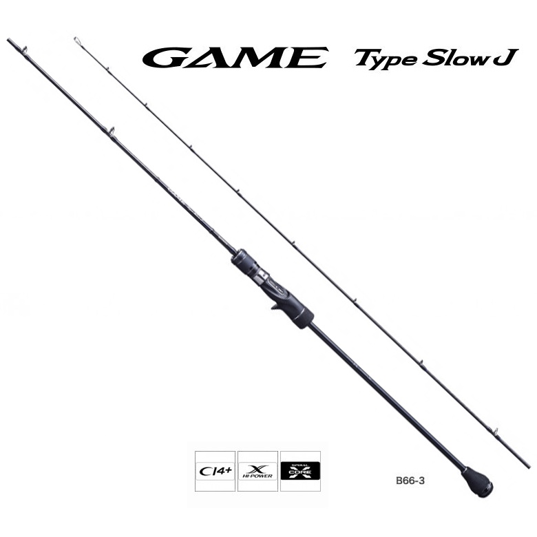 ◎百有釣具◎SHIMANO  GAME  TYPE 槍柄船釣鐵板竿B66-5  B60-5 B510-6