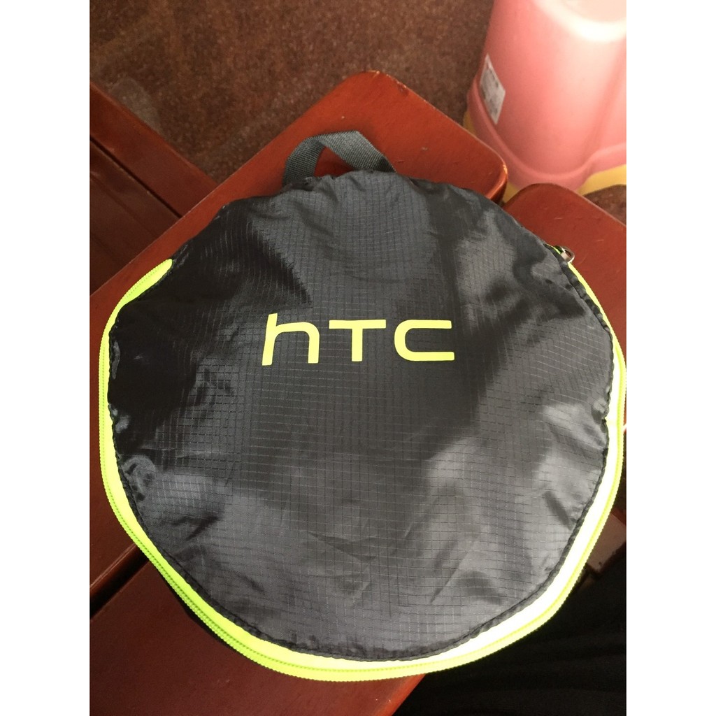 HTC 宏達電 106年股東會紀念品 摺疊式輕量手提包 後背包 運動背包
