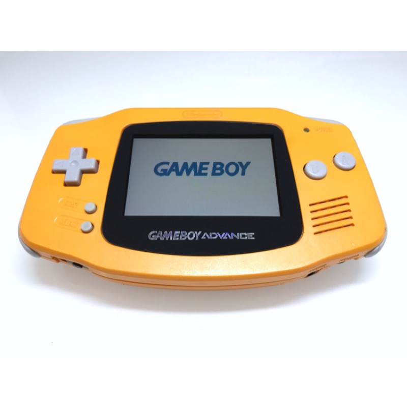 【勇者電玩屋】GBA正日版-稀有限定款 9成新 GBA 橘黃色款（Gameboy）非換殼機16728452