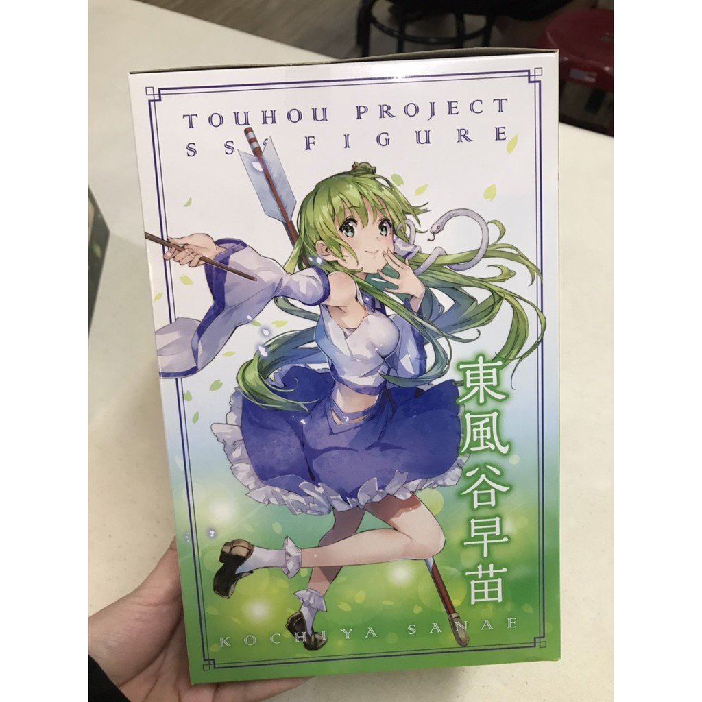 現貨東風谷早苗模型公仔東方project Figure Sss 景品東方風神錄 蝦皮購物