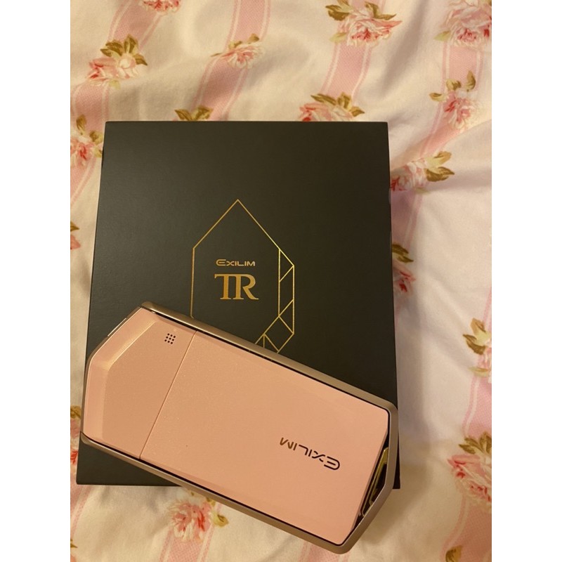 Casio TR80 限定的玫粉色 配件齊全 有購買證明 紙盒也無損（二手）
