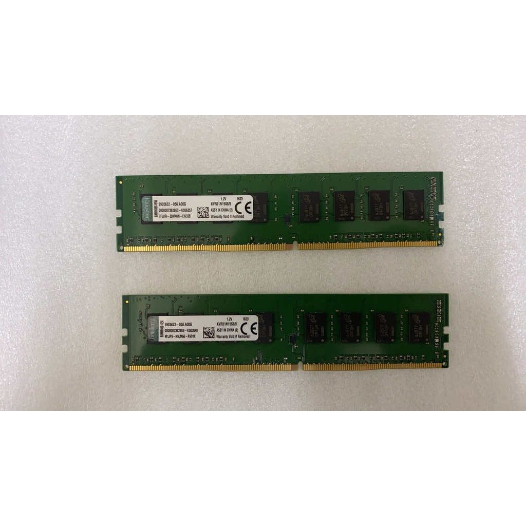 [二手] 終身保固 終保 記憶體 RAM DDR3-1600 8G DDR4-2133 8G 金士頓 美光 16G