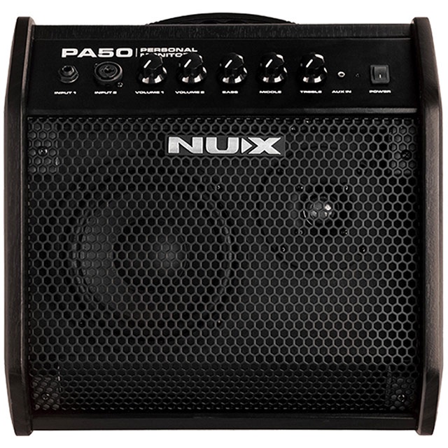 【存在音樂】Nux PA50 電吉他 電子琴 電子鼓 專用音箱 50瓦 人聲 吉他 貝斯 各種樂器通用