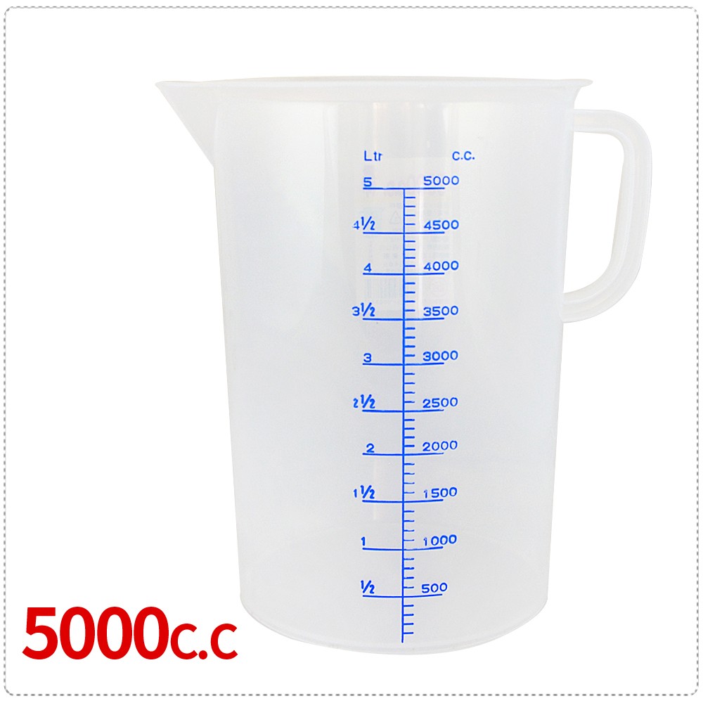 百貨通 【5000CC量杯】-10度~110度 杯子 冰塊杯 台灣製造 刻度