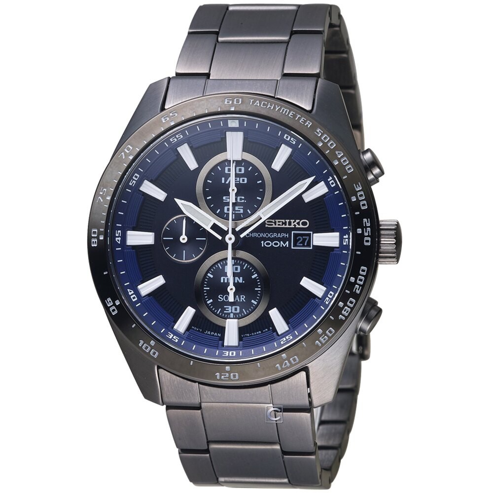 SEIKO Criteria勁速交鋒計時腕錶 V176-0AV0SD SSC655P1(SK032)