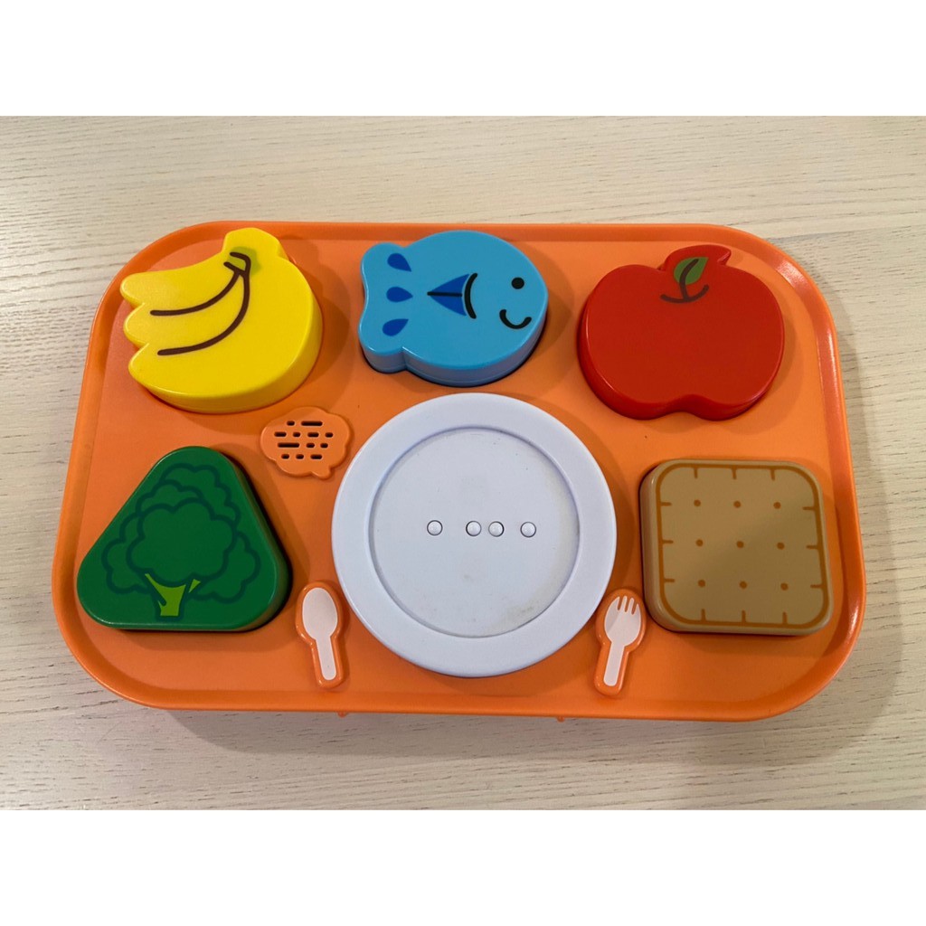 8成新 巧虎 巧連智 寶寶 幼兒 水果 分享 形狀 學習機 益智玩具