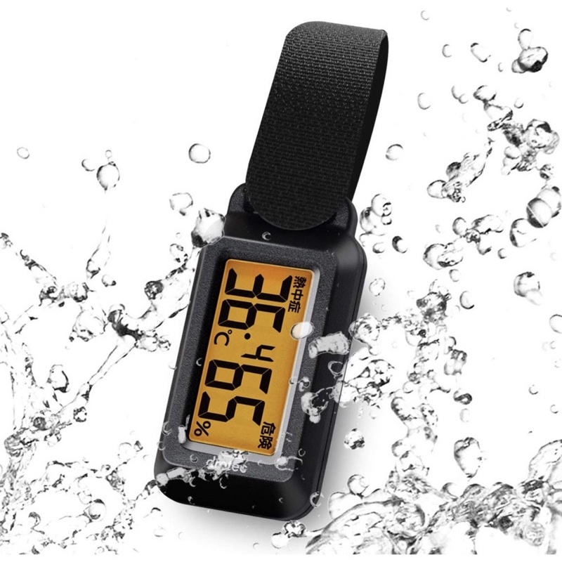 （現貨）日本Dretec 攜帶型溫濕度計防水款戶外露營 野營 登山 O-291 溫度計 濕度計 溫溼度計