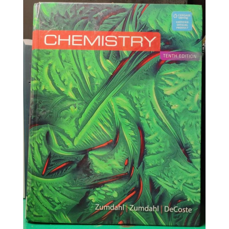 【現貨】Chemistry zumdahl tenth edition《普通化學原文書 第十版》