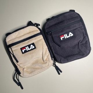 FILA 燈芯絨 斜揹包 羊羔絨小包 羊羔毛 毛絨小包 毛毛小包 側背小包 旅遊 斜揹包 護照包 絨毛 泰迪熊 楠希