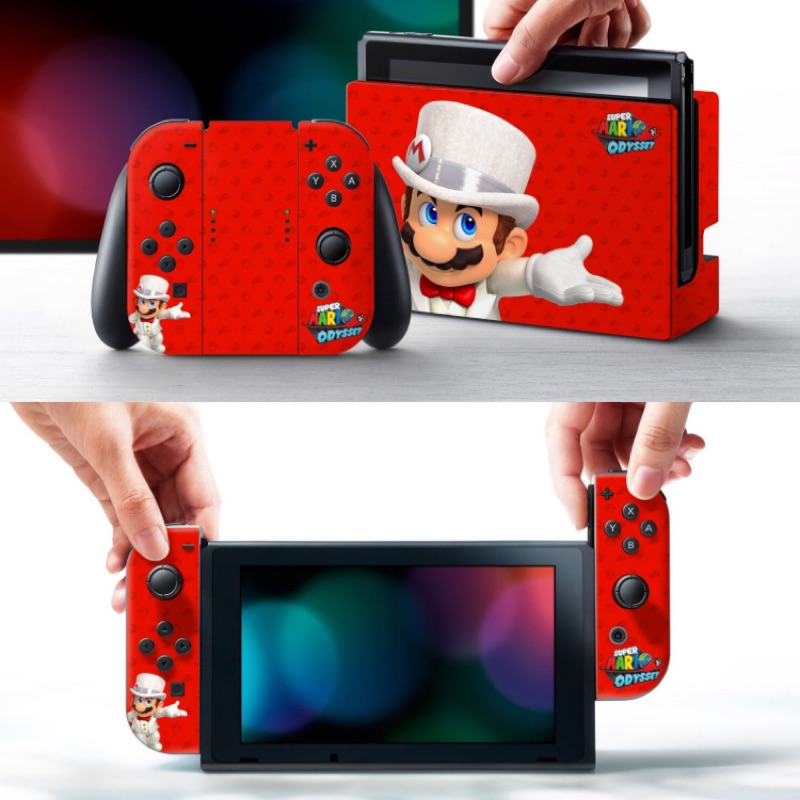 現貨 Nintendo Switch 馬力歐 Mario 奧德賽 Odyssey 痛貼 螢幕保貼 奧德賽婚禮款