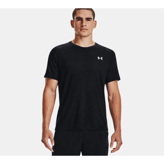 ➕鞋家➕ Under Armour UA 男 Streaker 運動 短袖 上衣 黑色 1361473-001