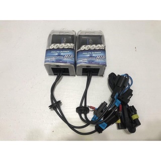 【輝旺汽車精品百貨】隔日到貨 飛利浦 PHILIPS BURNER HID H1 6000K 燈泡一對 KET頭