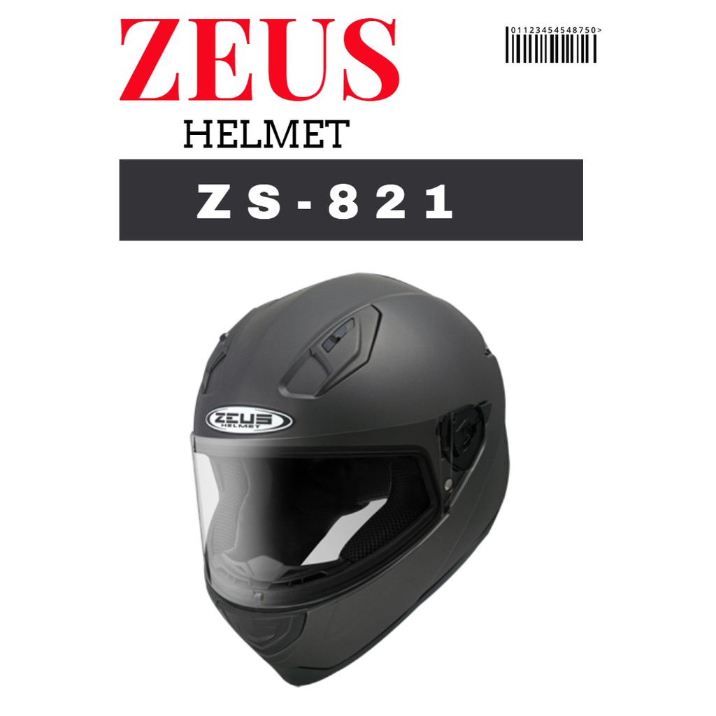 ZEUS ZS-821 素色 BH5 彩繪 全罩式 小頭 輕盈小巧 全罩安全帽