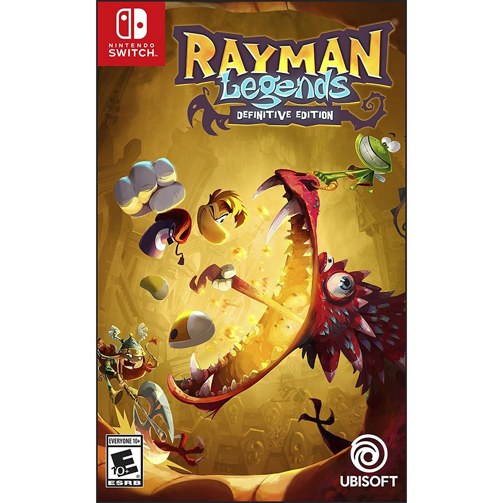 (現貨全新) NS SWITCH 雷射超人:傳奇 決定版 英文美版 Rayman Legends Definitive