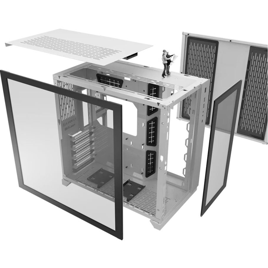 Lian Li 聯力 PC-O11 Dynamic 機殼 雙面鋼化玻璃面板 TypeC 白色
