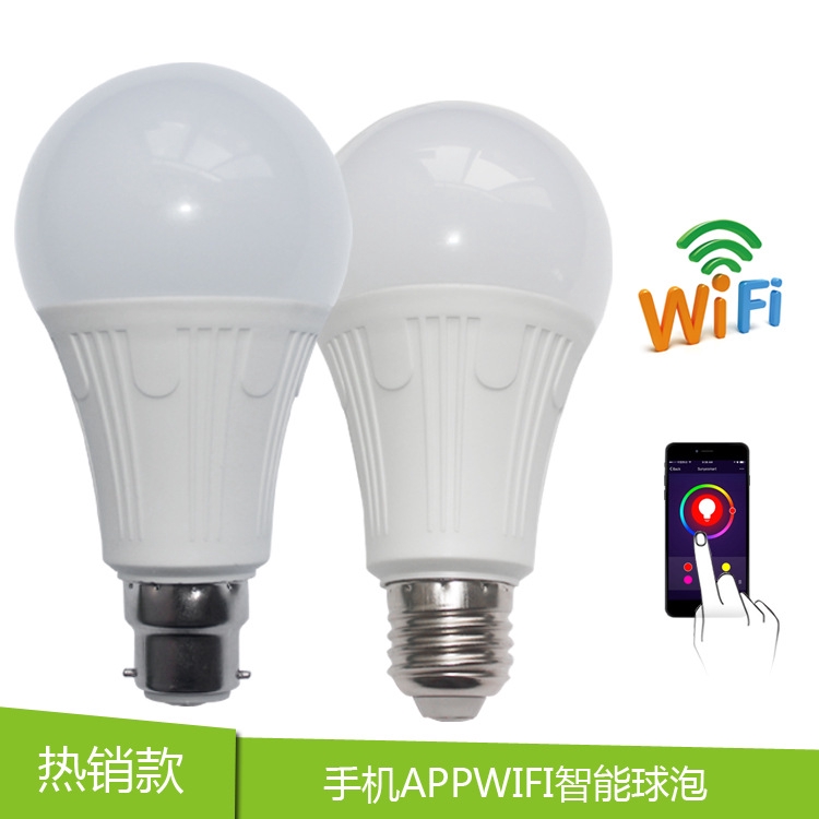 台灣公司貨 Wifi智能燈泡alexa Google Home語音控制球泡調光智能家居燈泡可調亮度可調光 蝦皮購物