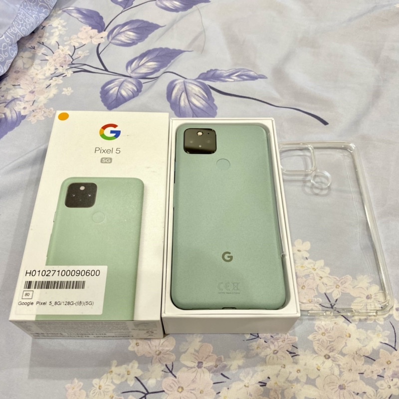 Google Pixel5 Pixel 5 綠色 台哥大保固中 Spigen殼