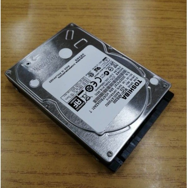 良品東芝2.5吋2TB 13mm硬碟 SATA HDD 筆電 遊戲主機 隨身硬碟 Toshiba 2.5inch