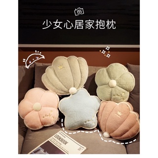 仙女系抱枕🧚🏽‍♀️ins風溫柔色系毛絨抱枕毛毯兩用 辦公室午睡抱枕毯子二合一 車用枕頭沙發靠枕靠墊送禮生日禮物交換禮物