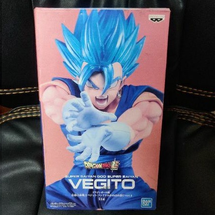 【現貨】代理版 白證 七龍珠 VEGITO 賽亞人 最強合體戰士 貝吉特 藍髮 終極龜派氣功 公仔